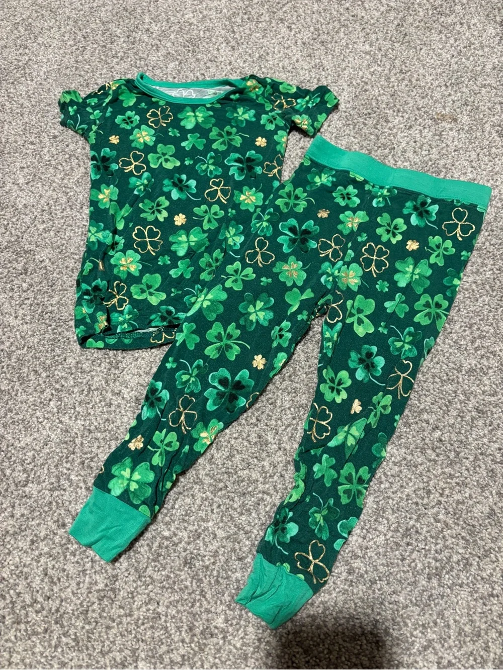 Little Sleepies St. Patrick’s Day Collection Pajama Set (18-24 mo)